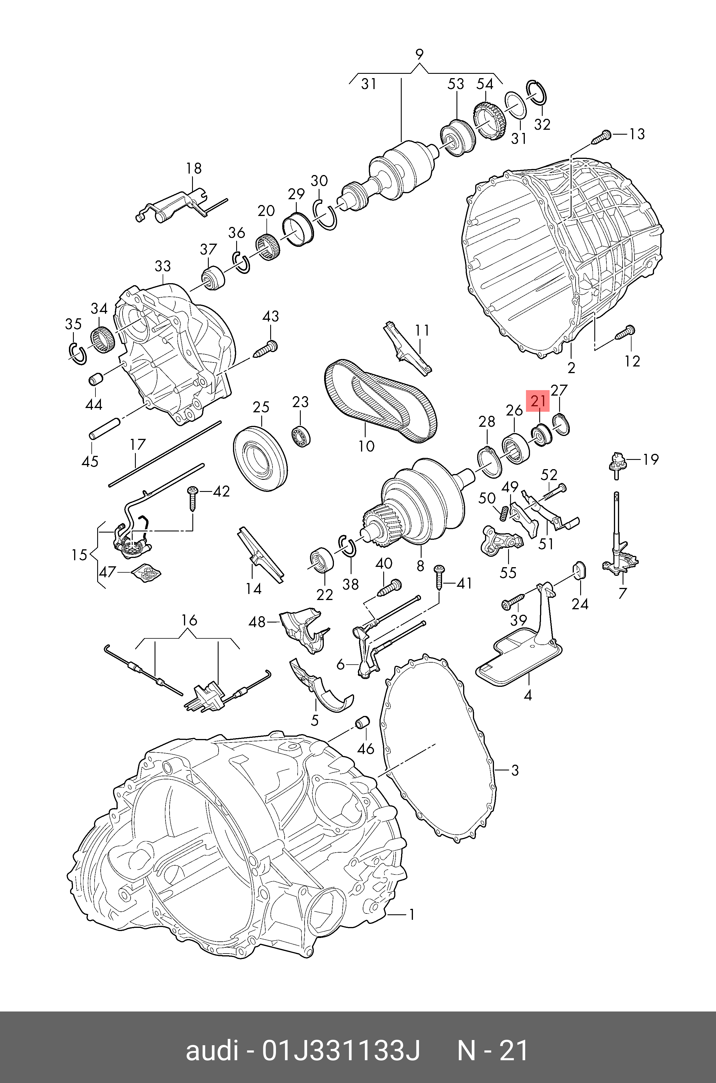 Фрикційний диск АКПП (DSG) VAG 01J331133J
