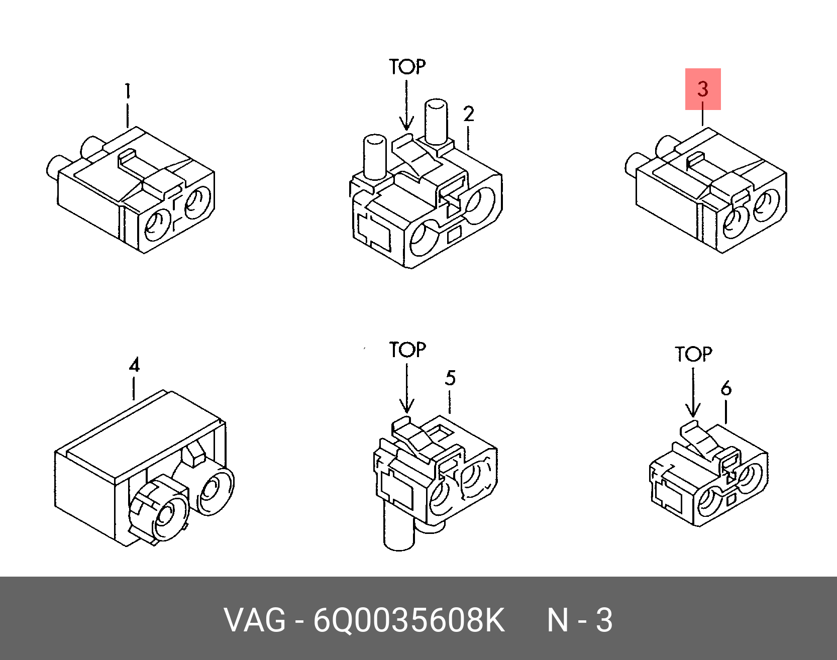 CD-ресивер VAG 6Q0035608K (штатна магнітола Skoda/VW/Seat)